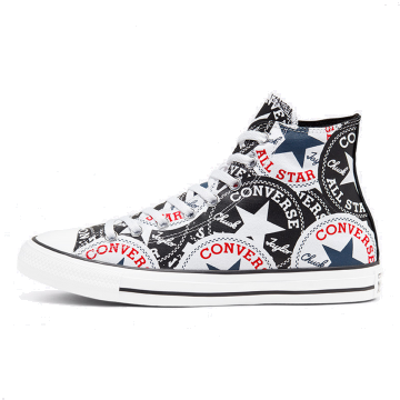 CTAS HI BLACK/MULTI/WHITE