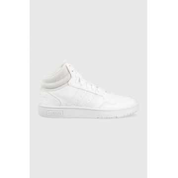 adidas sneakers HOOPS culoarea alb adidas sneakers HOOPS culoarea alb