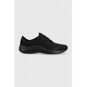 Crocs sneakers Literide 360 Pacer culoarea negru, 206705