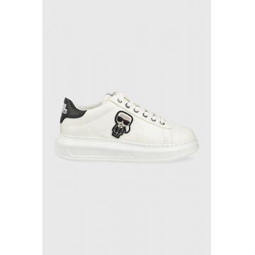 Karl Lagerfeld sneakers KAPRI culoarea alb Karl Lagerfeld sneakers KAPRI culoarea alb
