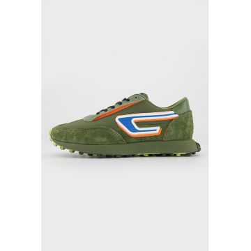 Pantofi sport cu insertii de piele intoarsa S-Racer Pantofi sport cu insertii de piele intoarsa S-Racer