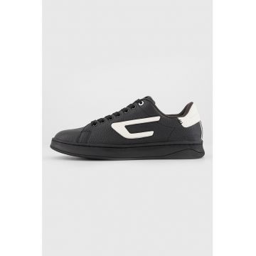 Pantofi sport de piele cu garnituri de piele ecologica S-Athene Pantofi sport de piele cu garnituri de piele ecologica S-Athene