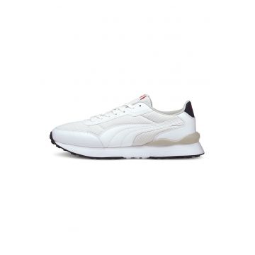 Pantofi sport de piele ecologica cu insertii din material textil R78 FUTR Decon Pantofi sport de piele ecologica cu insertii din material textil R78 FUTR Decon