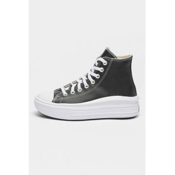 Pantofi sport din piele ecologica Chuck Taylor All Star Move