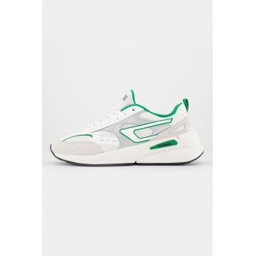 Pantofi sport low-top cu insertie de piele intoarsa S-Serendipity Pantofi sport low-top cu insertie de piele intoarsa S-Serendipity