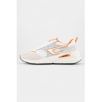 Pantofi sport low-top cu insertie de piele intoarsa S-Serendipity Pantofi sport low-top cu insertie de piele intoarsa S-Serendipity