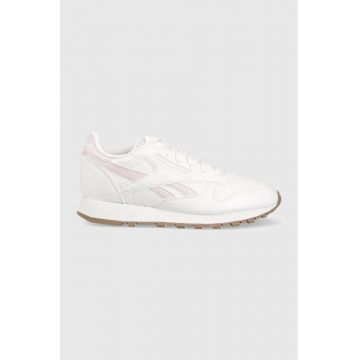 Reebok Classic sneakers Classic Vegan HQ1496 culoarea alb Reebok Classic sneakers Classic Vegan HQ1496 culoarea alb