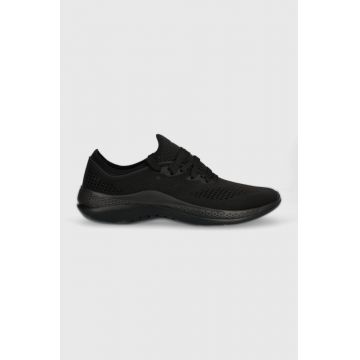 Crocs sneakers Literide 360 Pacer culoarea negru, 206715