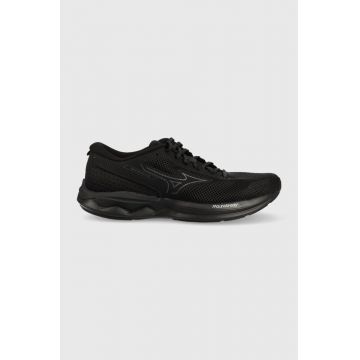 Mizuno pantofi de alergat Wave Revolt 3 culoarea negru