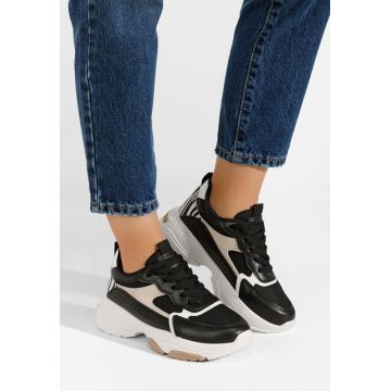 Sneakers cu platforma Vedona negri