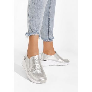 Sneakers dama Melody argintii