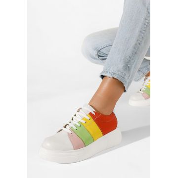 Sneakers dama piele Filia multicolori