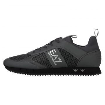 Pantofi sport EMPORIO ARMANI EA7 pentru barbati BLACK&WHITE LACES - X8X027XK0500Q746