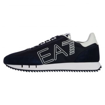 Pantofi sport EMPORIO ARMANI EA7 pentru barbati BLACK&WHITE VINTAGE - X8X101XK2570N527