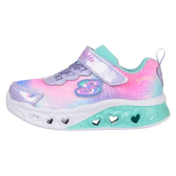 Pantofi sport SKECHERS pentru copii FLUTTER HEART LIGHTS - 302315NLVMT