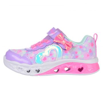 Pantofi sport SKECHERS pentru copii FLUTTER HEART LIGHTS - 302691NLVHP