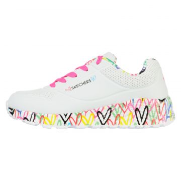 Pantofi sport SKECHERS pentru copii UNO LITE - LOVEY LUV - 314976LWMLT