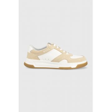 BOSS sneakers Baltimore culoarea bej, 50499208