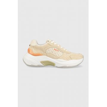 BOSS sneakers Noa culoarea bej, 50498745