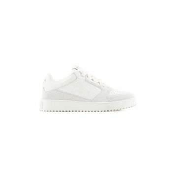 Emporio Armani sneakers din piele culoarea alb, X4X636 XN791 M801