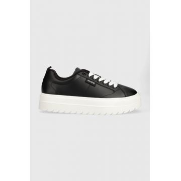HUGO sneakers Lyssa culoarea negru, 50498658