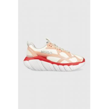 HUGO sneakers Xeno culoarea portocaliu, 50498690