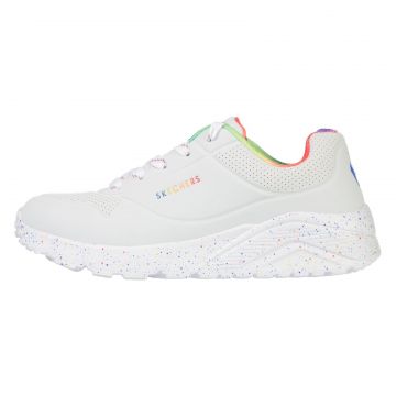 Pantofi sport SKECHERS pentru copii UNO LITE - RAINBOW SPECK - 310456LWMLT