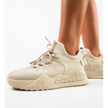 Sneakers dama Kinshasa Bej
