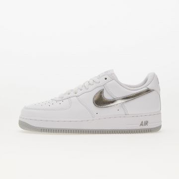 Nike Air Force 1 Low Retro White/ Metallic Silver-Metallic Gold