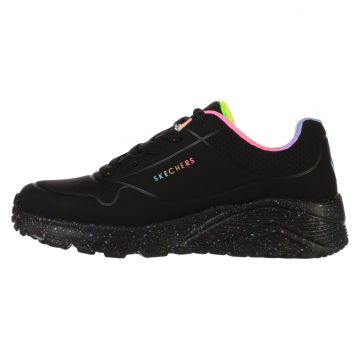 Pantofi sport SKECHERS pentru copii UNO LITE - RAINBOW S - 310456LBKMT