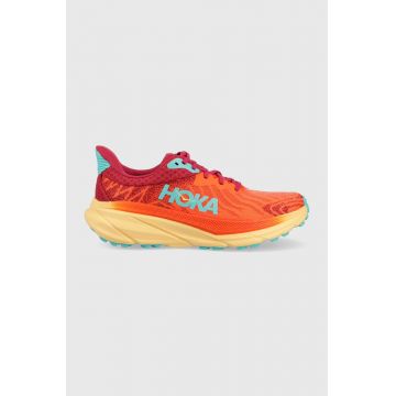 Hoka One One pantofi de alergat Challenger ATR 7 culoarea portocaliu