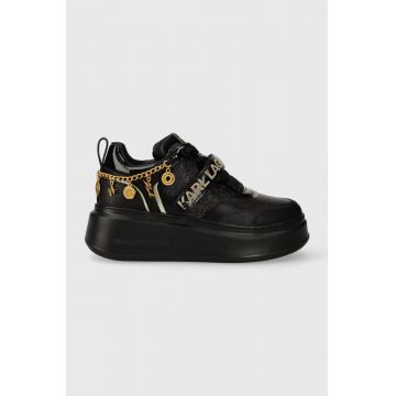 Karl Lagerfeld sneakers ANAKAPRI culoarea negru, KL63579F