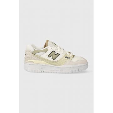 New Balance sneakers BBW550SK culoarea alb