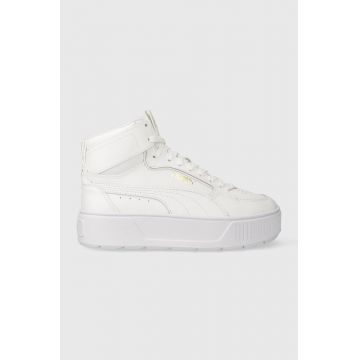 Puma sneakers Karmen Rebelle Mid culoarea alb