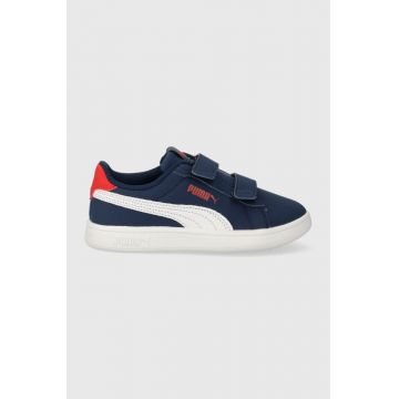 Puma sneakers pentru copii Smash 3.0 Buck V PS culoarea albastru marin