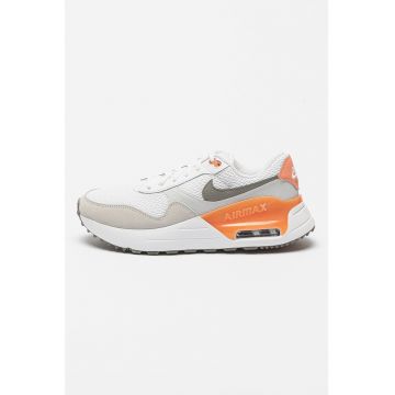 Pantofi sport cu garnituri de plasa si piele intoarsa Air Max Systm