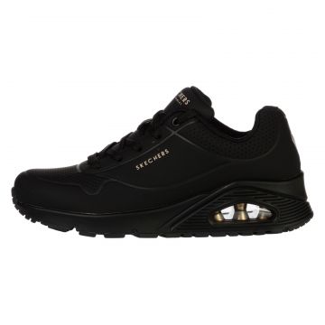 Pantofi sport SKECHERS pentru femei UNO - STAND ON AIR - 73690BBK