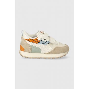 Puma sneakers pentru copii Rider FV Mix mtch V Inf culoarea bej