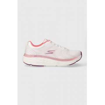 Skechers pantofi de antrenament Max Cushioning Delta culoarea alb