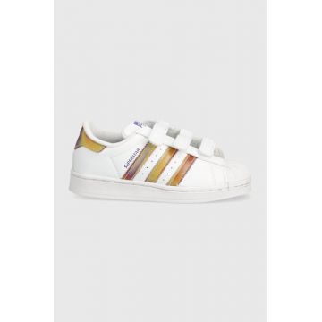 adidas Originals sneakers pentru copii culoarea alb