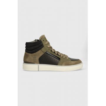 G-Star Raw sneakers RAVOND II MID LEA culoarea verde, 2342005714.OLV