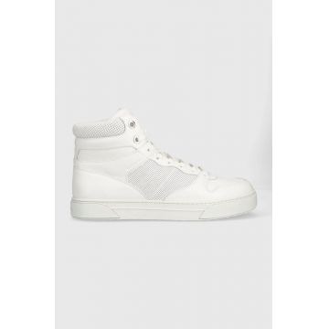 Michael Kors sneakers din piele Barett culoarea alb, 42F3BRFE5L