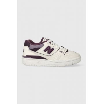 New Balance sneakers BBW550DG culoarea alb