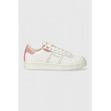 Pepe Jeans sneakers pentru copii culoarea alb