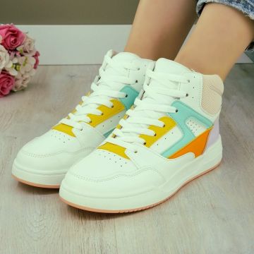 Sneakersi Dama Multicolor Cu Siret Zaynab