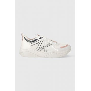 Armani Exchange sneakers culoarea alb, XDX039.XV311.S939