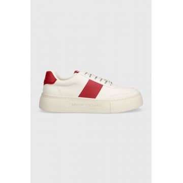 Armani Exchange sneakers culoarea bej, XDX134.XV726.K617