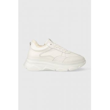 Copenhagen sneakers din piele culoarea alb, CPH60 teddy