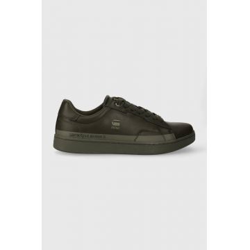G-Star Raw sneakers din piele CADET LEA LGO culoarea verde, 2312002523.OLV