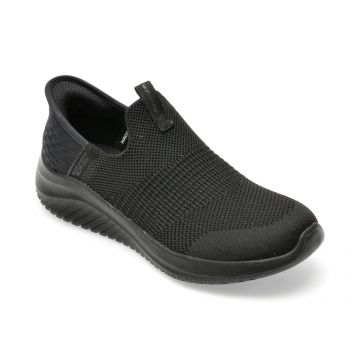 Pantofi SKECHERS negri, ULTRA FLEX 3-SMO, din material textil